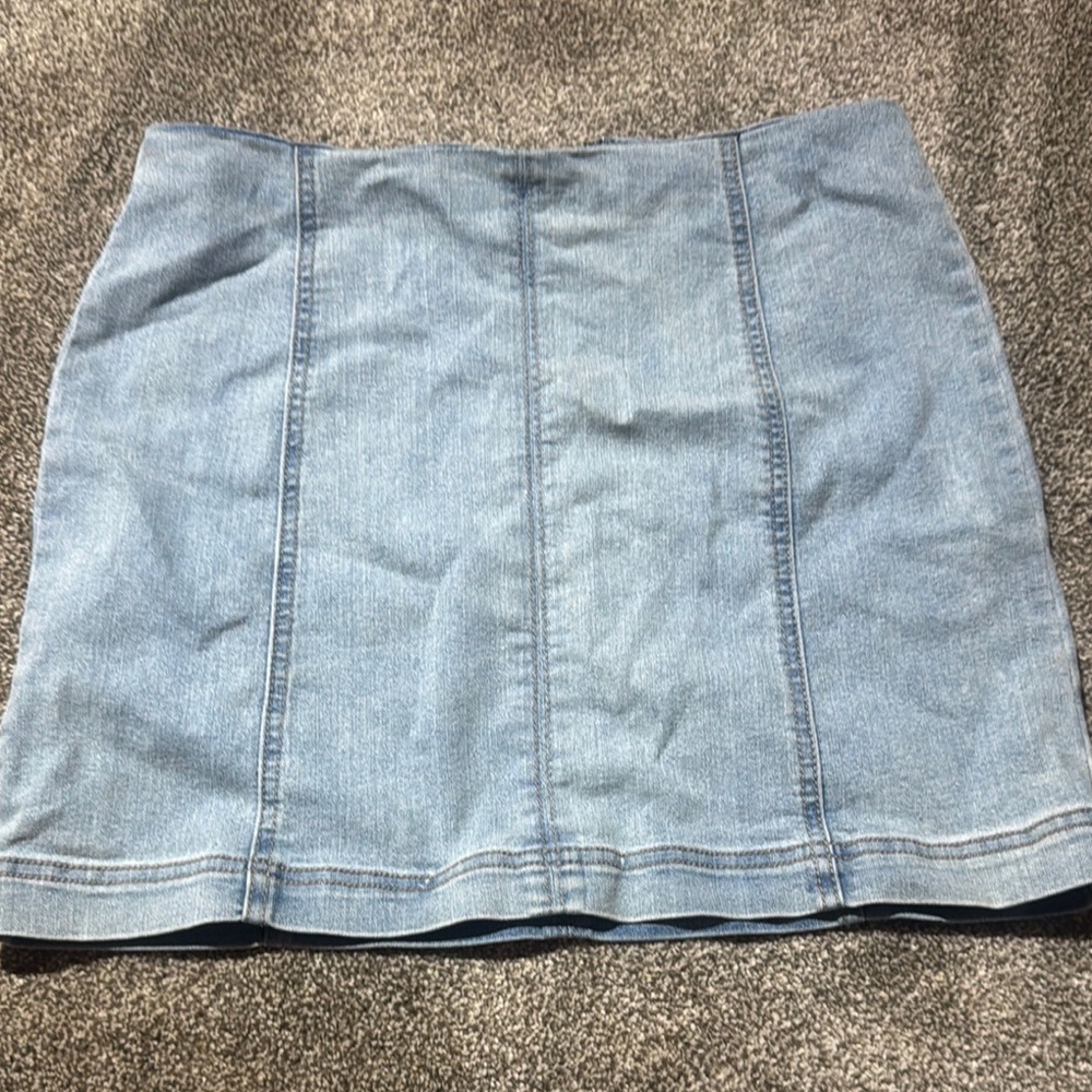 Wild Fable Blue Pencil Mini Skirt Casual
